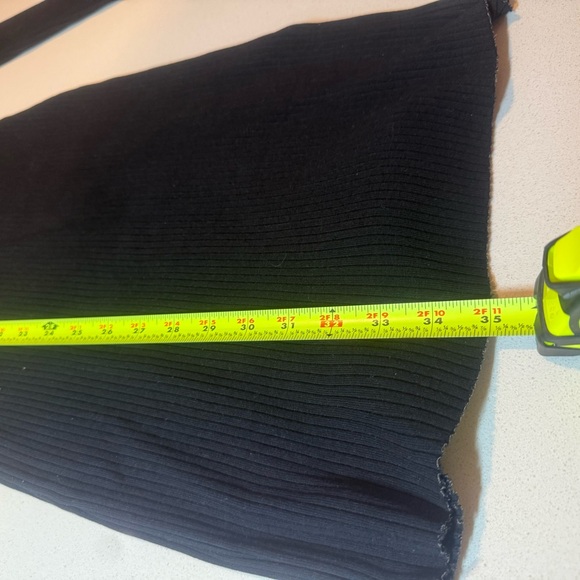 Cotton Citizen Ibiza Dress Black Long Sleeve Sweater Dress - Picture 8 of 8